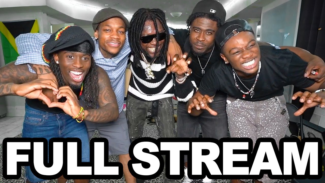 Kai Cenat & Vybz Kartel FULL STREAM!