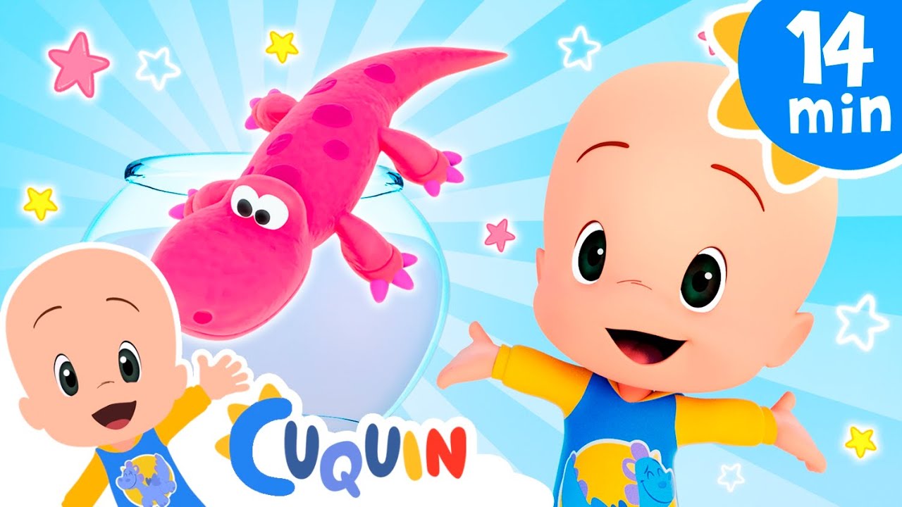 ¡Plastilina de colores! Aprende los animales con Cuquín | Bebés | Cleo & Cuquín