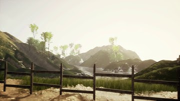 Real-time Houdini and Unreal Engine 4 Procedural Terrain Tech Demo