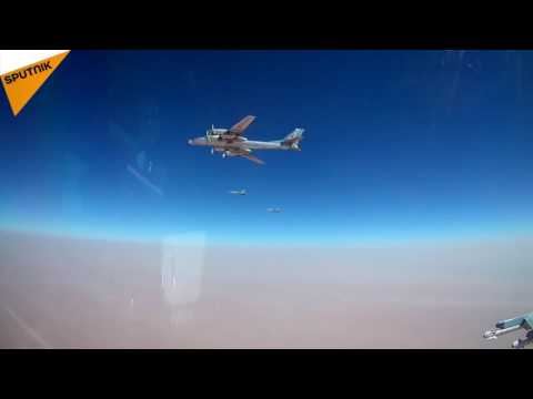 Russian Tu-95 Strategic Bombers Strike Daesh in Syria With Newest Cruise Missiles