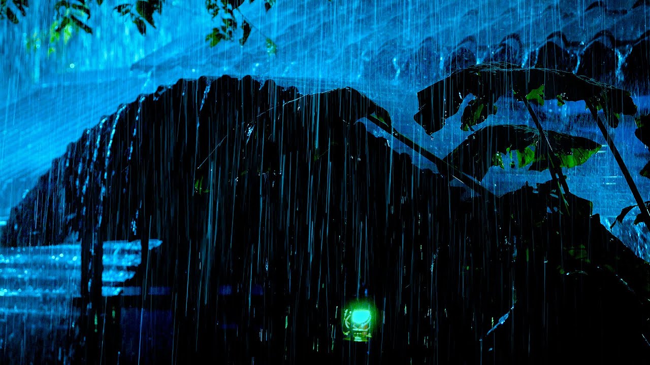 (Без Рекламы) Засыпайте Быстро За 5 Минут Под Ужасную Грозу И Громкие Звуки Грома.