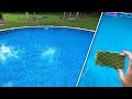 How This Grandma Uses a Magic Eraser to Clean Her Ohio Pool