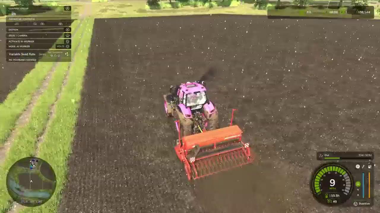 Farming sim 25 on mom farm