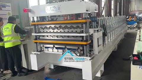 Three Layer Roofing Sheet Roll Forming Machine
