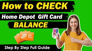 How to check home depot gift card balance [ New Method ]