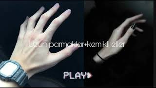 uzun parmaklar+kemikli eller*türkçe subliminal