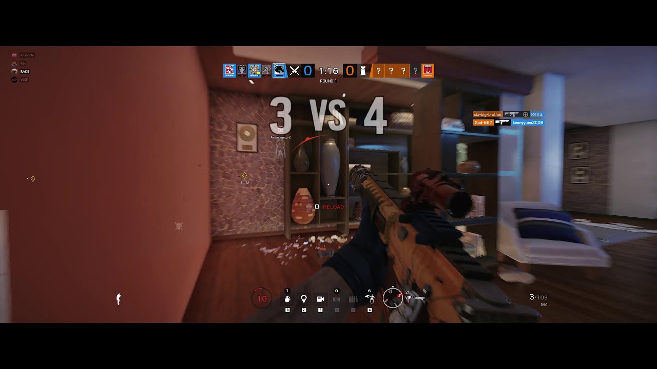 Maverick 1 vs 4 Clutch - Rainbow Six Siege - YouTube