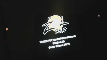 WXDJ-FM 95.7: El Zol 95.7 - NMB, FL - Station ID - June, 2005