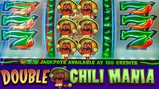 PROGRESSIVE JACKPOTS LANDED! Double Chili Mania Casino Slot screenshot 5