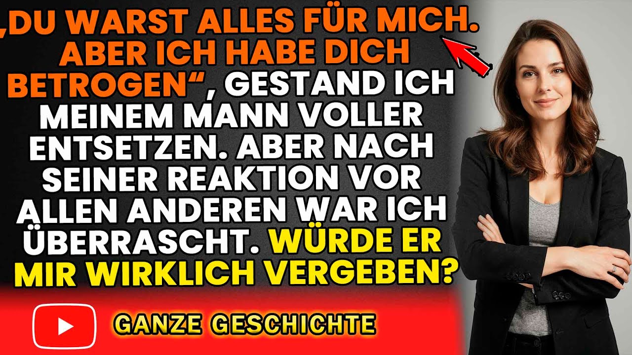 Ich hatte meinen Mann betrogen, aber er verteidigte mich? Was hatte er vor?