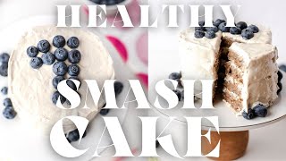 No Added Sugar Banana Smash Cake | 1st Birthday Cake Recipe | Fit Mama Real Food