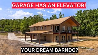 Inside a $1.2M Luxury North Carolina BARNDOMINIUM on 10 Acres Near Raleigh | No HOA 4 Bay Garage Inside a $1.2M Luxury North Carolina BARNDOMINIUM on 10 Acres Near Raleigh | No HOA 4 Bay Garage