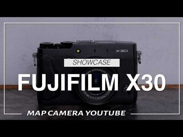 FUJIFILM X30 [Product Introduction] - YouTube