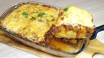 Délicieux Gratin de pommes de terre et viande hachée/recette Facile et rapide #gratin #viandehachée