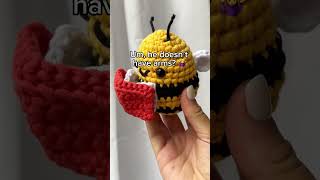 Cute Crochet Bee 🐝 (link in description!)