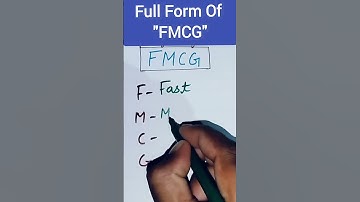 FMCG || Full Form Of FMCG || FMCG Ka full Form || #shorts #trending #viral #ssc #upsc #pw #ssccgl