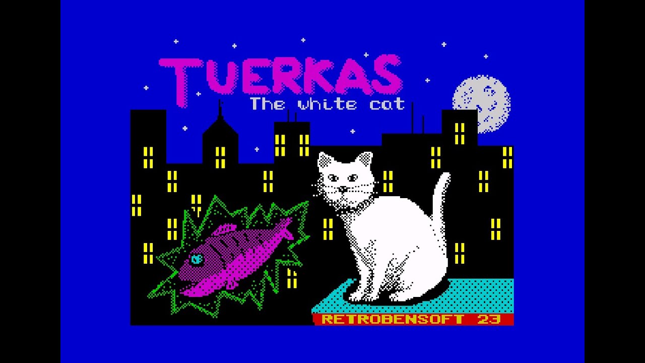 TUERKAS, THE WHITE CAT (2023) ZX Spectrum - YouTube