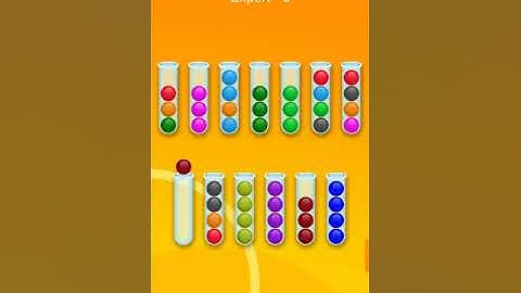 Ball sort -Bubble sort puzzle Expert level 05
