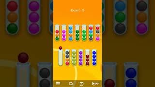 Ball sort -Bubble sort puzzle Expert level 05