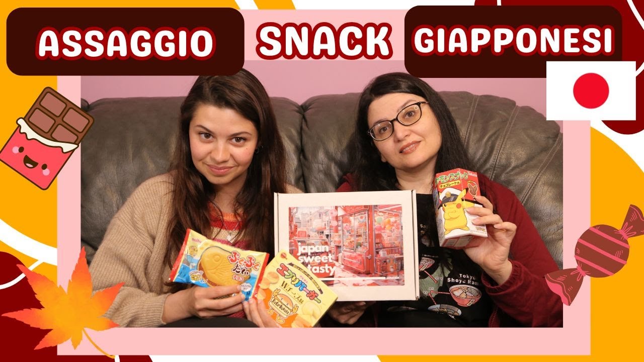 Assaggiamo millemila snack giapponesi!