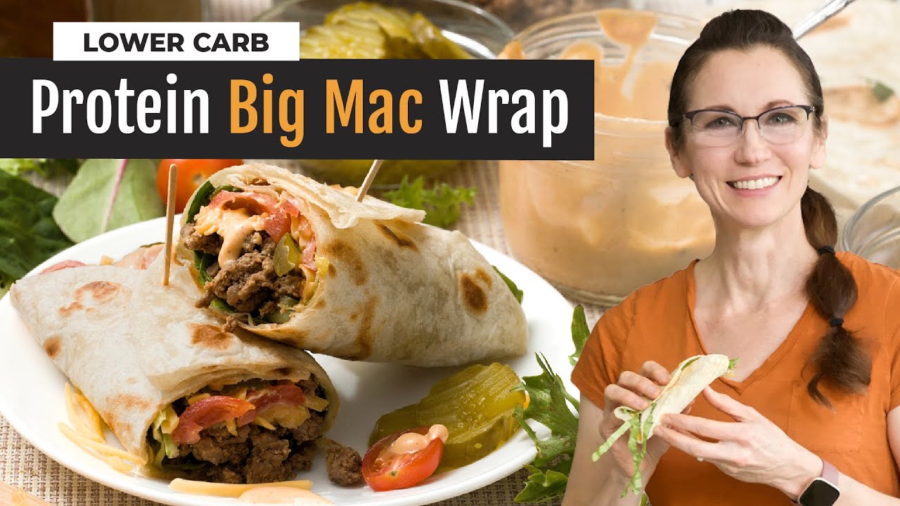 McDonald's Big Mac Wrap at Home – So Easy & Delicious! 🍔🌯