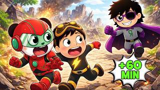 Ryan’s Superhero Adventures FULL Cartoon Compilation