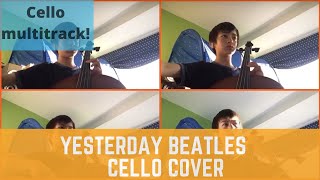 Yesterday by the beatles cello cover - yourmusicguy (jameslimusic)