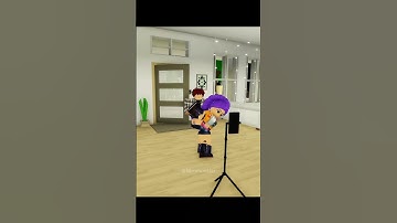 Rumi did Military Dance while sleeping! #roblox #robloxmemes #shorts