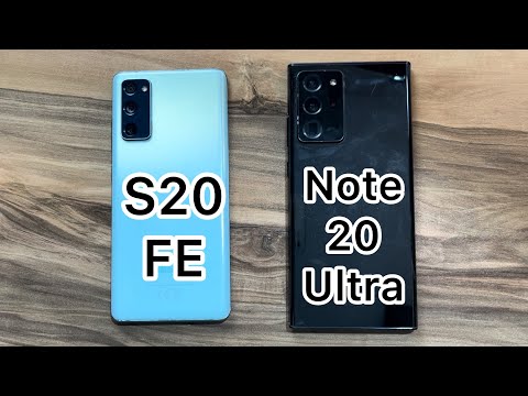 Samsung Galaxy S20 FE vs Samsung Galaxy Note 20 Ultra