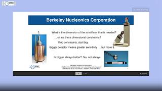 Customizing Your Scintillation Detector - Tradeoffs on Materials, Sizes and Components