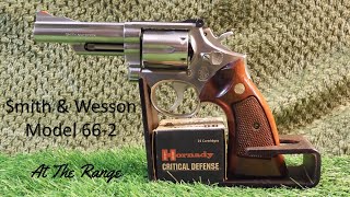 At the Range: Smith & Wesson Model 66-2 (circa 1982) - YouTube