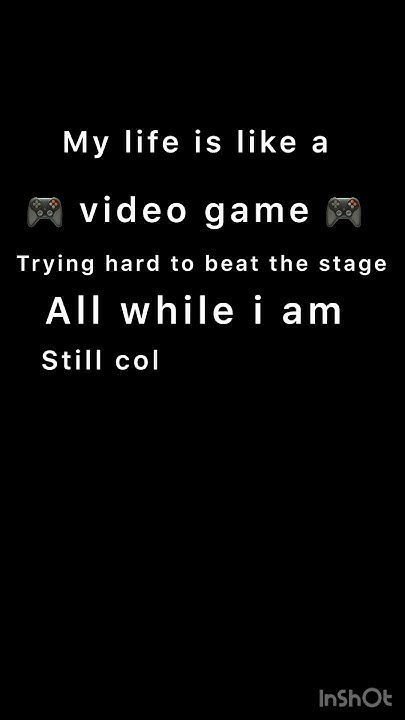 My Life Is Like A Video Game Tiktok My life is like a 🎮 video game 🎮 - YouTube