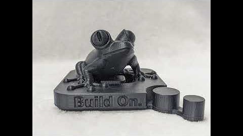 Digilabs Dremel 3D45 Built in Test Frog 3D Print - AVK3D Printing