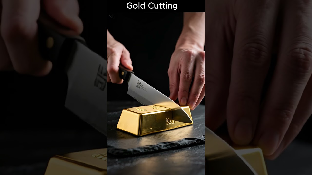 Gold Bar Cutting Experiment 