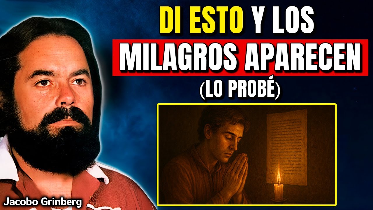 Esta Palabra PRODUCE MILAGROS - es la MÁS PODEROSA que EXISTE | Jacobo Grinberg