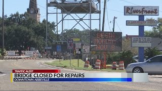 Abbeville bridge closure
