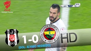 Beşiktaş: 1 - Fenerbahçe: 0 | Gol: Alvaro Negredo