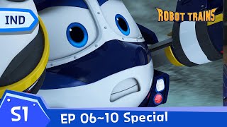 Robot Trains | EP06~EP10 (60min) | SPECIAL FULL EDISODE COMPLIATION | Bahasa Indonesia