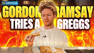 Gordon Ramsay tries GREGGS