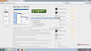 ★★ How to install Axcrypt - File Encryption Software ★★
