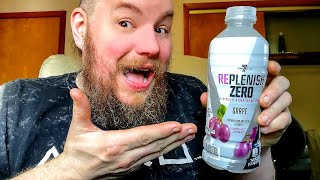 Brandon's Sampler Platter: Seven Select, ZERO SUGAR Grape Flavor Replenish Drink