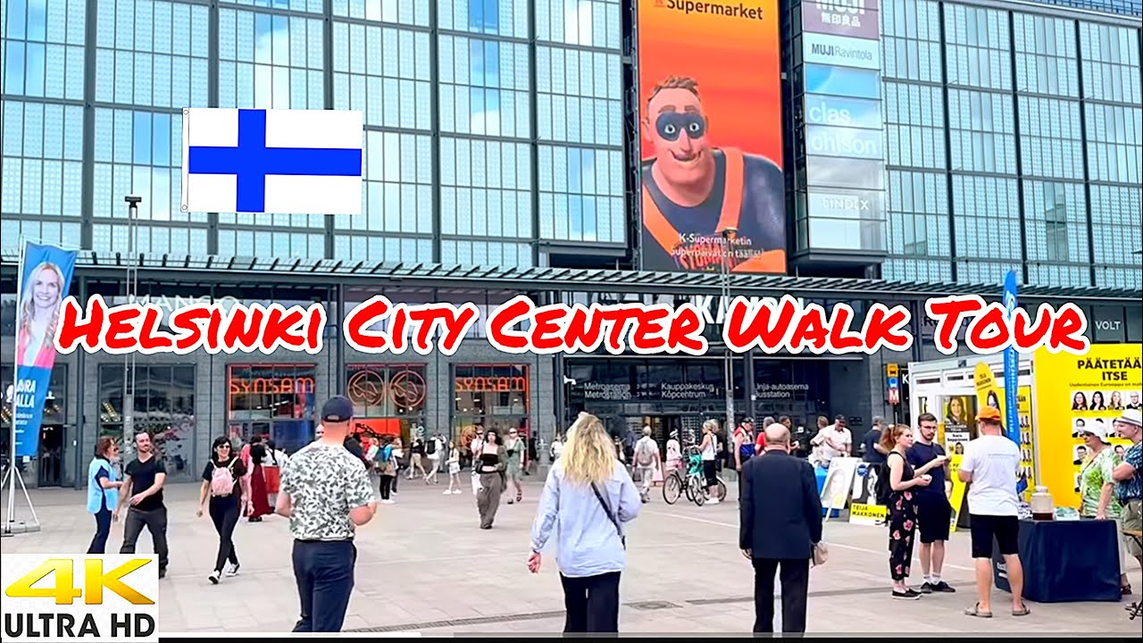HELSINKI WALKING TOUR [4K] LINNÄNMÄKI | WHY FINLAND IS THE HAPPIEST COUNTRY IN THE WORLD Pt1