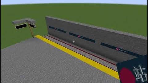 MInecraft-Transit Railway (Ep 1) Building a line on a flat world