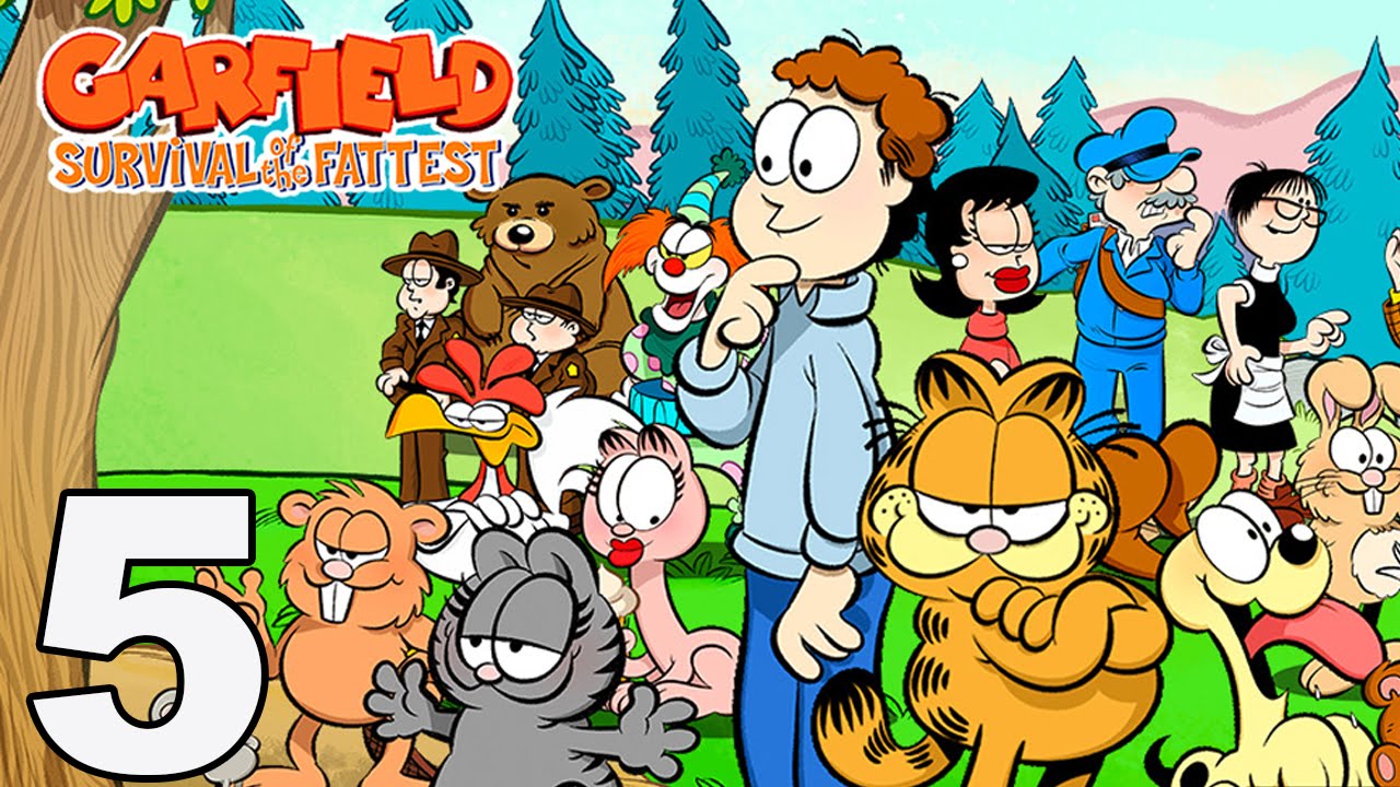 Garfield: Survival of the Fattest - Gameplay Walkthrough Part 5 - Level 6 (iOS)