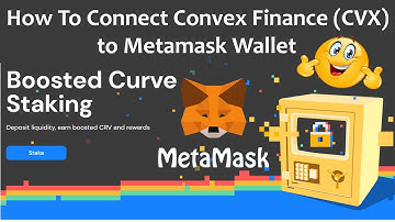 How To Connect Convex Finance (CVX)  to Metamask Wallet | Convex Finance Staking |