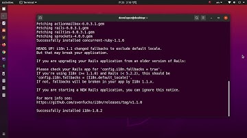 How to install ruby on rails properly on Ubuntu 20.04, 18.04, 16.04 LTS.