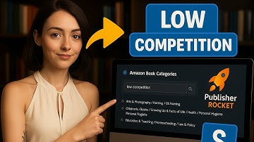 How to Choose the Best Low Competition Category for Your KDP Book Using Publisher Rocket