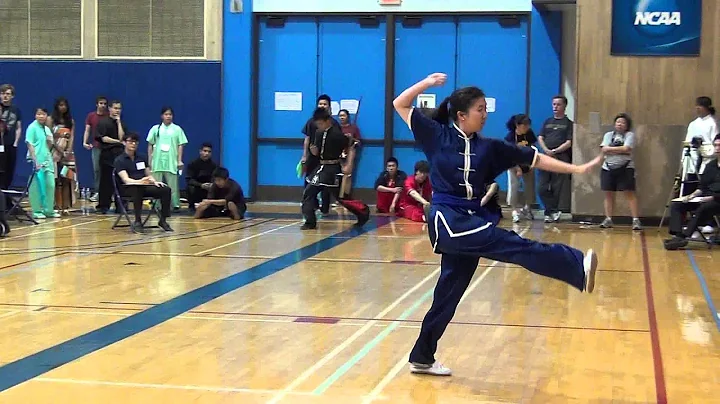 2013 Wushu Collegiates - Jennifer Kwong Chaquan
