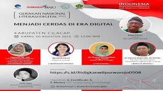 Menjadi Cerdas Di Era Digital  Gerakan Literasi Digital Nasional 2021