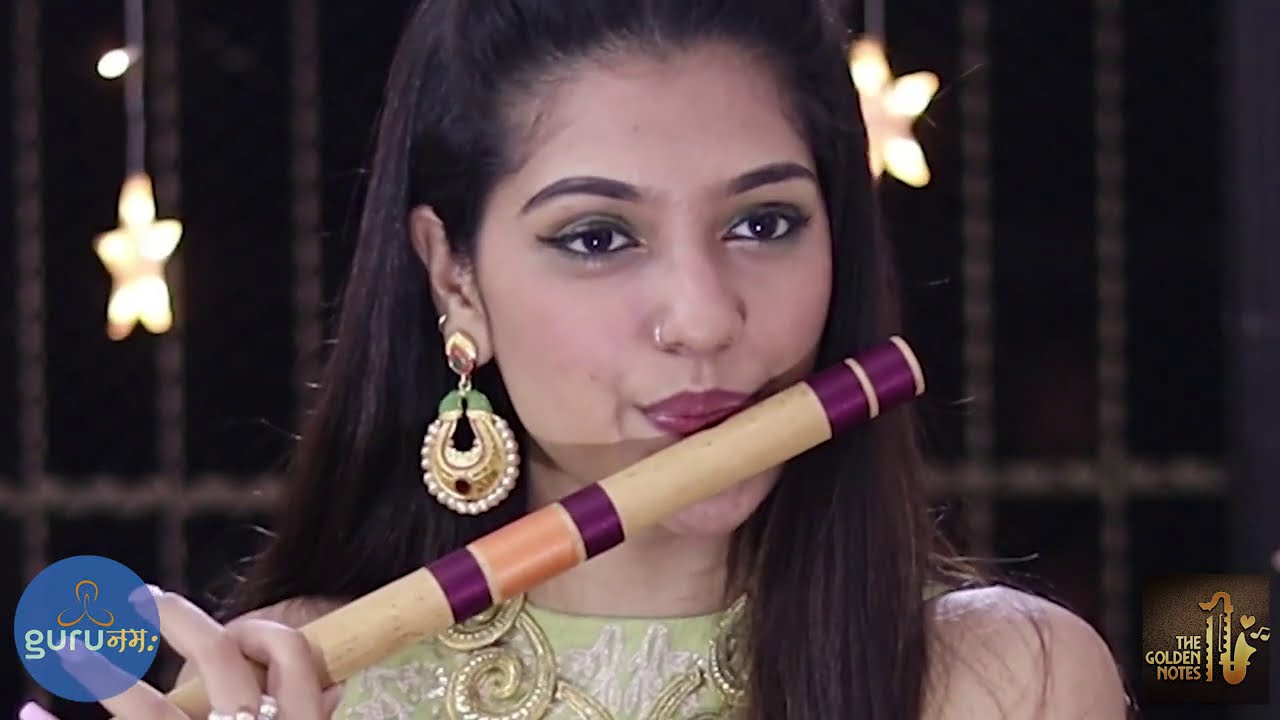 Achutam Keshavam I अच्युतम केशवम Flute | Sachin Jain | Palak Jain | Guru Namah | @thegoldennotes